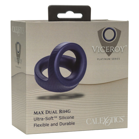 Viceroy Max Dual Silicone Cock Ring Stamina Support COCK RINGS Sling