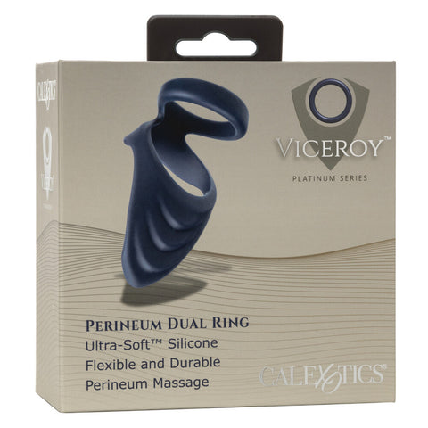 Viceroy Dual Silicone Perineum Cock Ring Support Enhancer > Sex Toys For Men > Love Rings