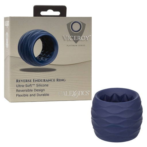 Viceroy Reverse Endurance Silicone Cock Ring With Dual Texture Default Title > Sex Toys For Men > Love Rings