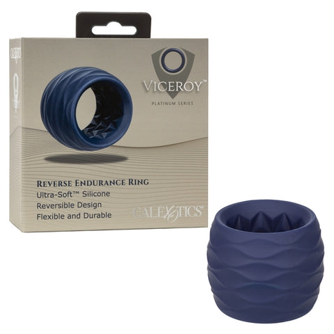 Viceroy Reverse Endurance Silicone Cock Ring With Dual Texture Default Title > Sex Toys For Men > Love Rings