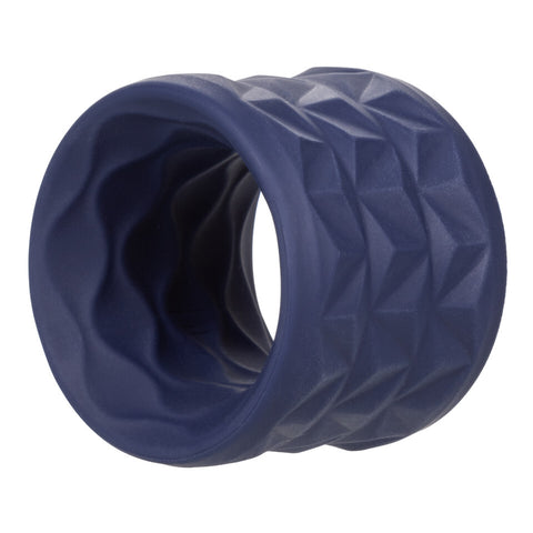 Viceroy Reverse Endurance Silicone Cock Ring With Dual Texture > Sex Toys For Men > Love Rings