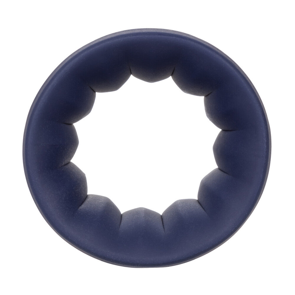 Viceroy Reverse Stamina Silicone Cock Ring With Textures > Sex Toys For Men > Love Rings