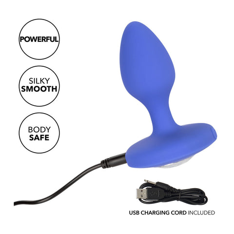 Cheeky Gems Medium Rechargeable Vibrating Butt Plug > Anal Range > Jewel Butt Plugs
