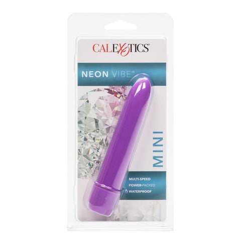 Neon Purple Mini Multi Speed Vibrator BULLETS