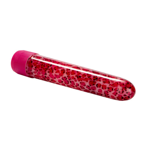 Pink Leopard Massager Vibrator Mini Compact Rechargeable BULLETS