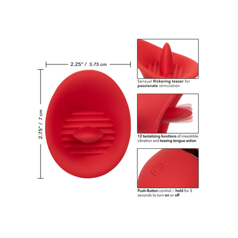 French Kiss Seducer Teasing Tongue Vibrator > Sex Toys For Ladies > Clitoral Vibrators and Stimulators