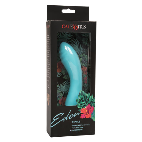 Eden Ripple Silicone GSpot Vibrator Waterproof 6 inch > Sex Toys For Ladies > G-Spot Vibrators