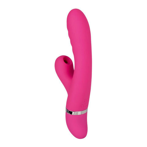 Foreplay Frenzy Pucker – Dual Motor Rabbit Vibrator with Suction > Vibrators > Ladies > Rabbit