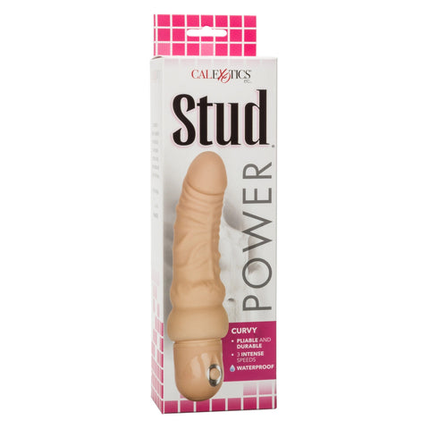 Waterproof Curvy Flesh Power Stud Vibrator Multi Speed Vibrators