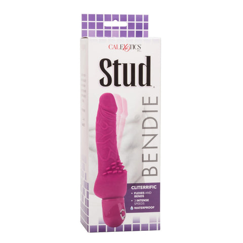 Bendie Power Stud Cliteriffic Pink Vibrator > Realistic Dildos and Vibes > Penis Vibrators