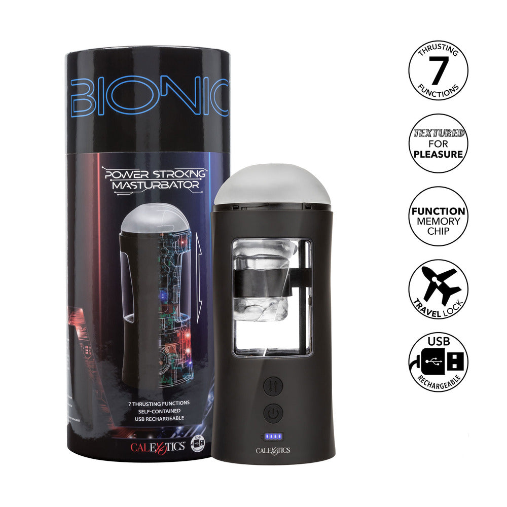 Bionic Power Stroker Masturbator > Sex Toys For Men > Vibrating Masturbators