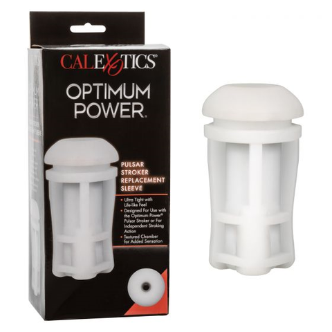 Optimum Power Pulsar Stroker Replacement Sleeve White Strokers - Manual