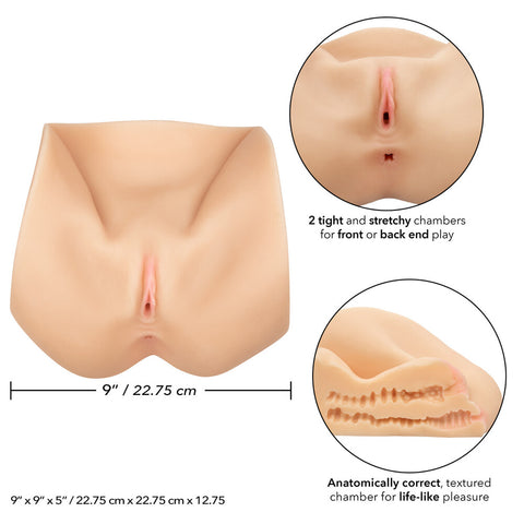 Stroke It Life Size Pussy Flesh Pink Assturbators