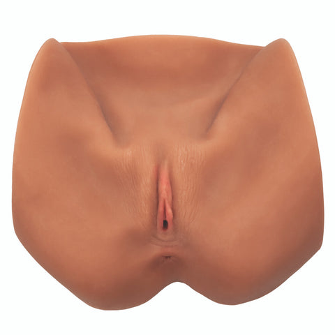 Stroke It Life Size Realistic Pussy Masturbator Brown Default Title Assturbators