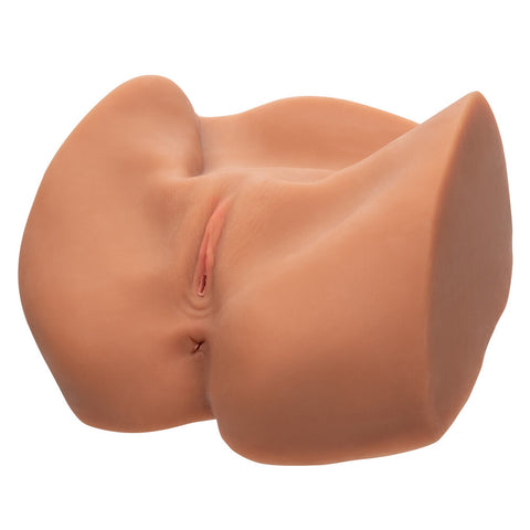 Stroke It Life Size Realistic Pussy Masturbator Brown Assturbators