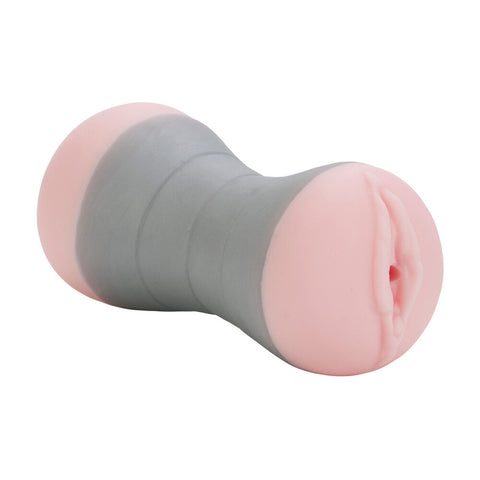 Travel Dual End Masturbator Pussy And Ass 5.5 Inch Sleeve Pink Strokers - Manual