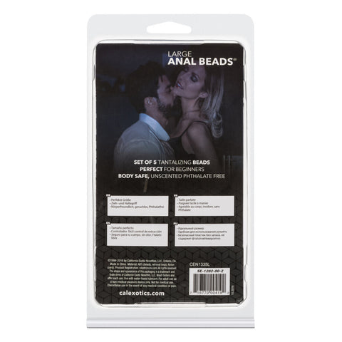 Large Pleasure Anal Beads Assorted Colours > Anal Range > Anal Beads
