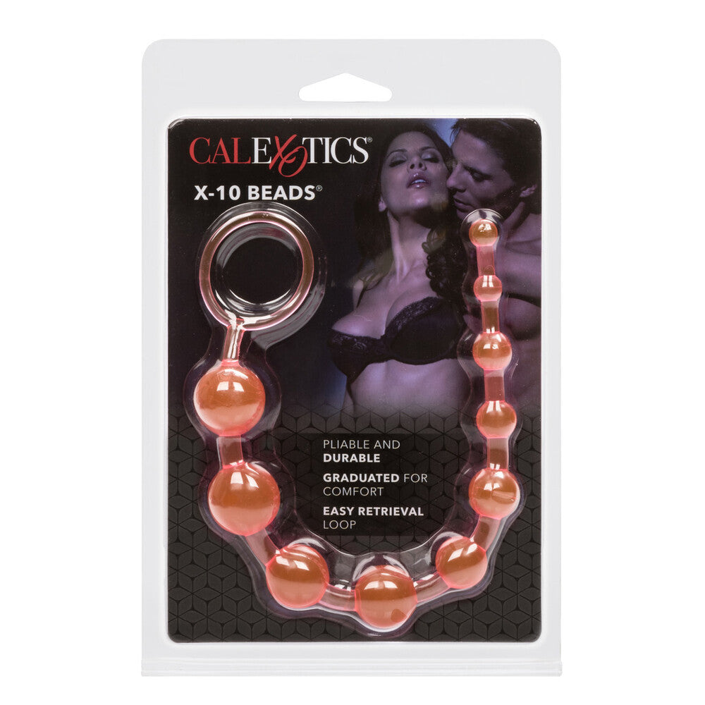 X10 Anal Beads Silicone Graduated Pleasure Toy For Couples > Anal Range > Anal Beads