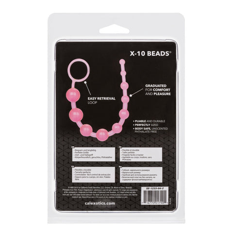 X10 Anal Beads Silicone Graduated Pleasure Toy For Couples > Anal Range > Anal Beads