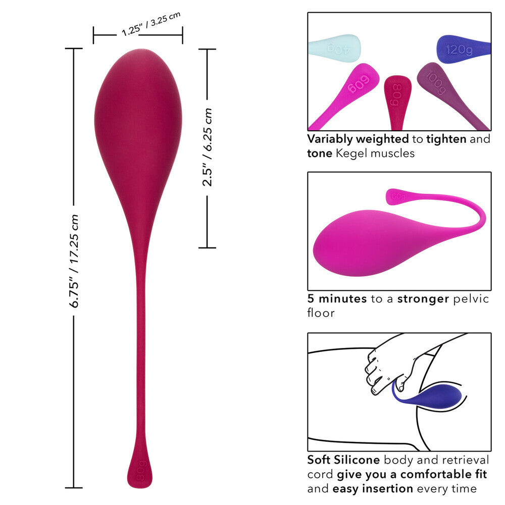 Tighten And Tone Kegel Trainer 5 Piece Pelvic Set Exercise > Sex Toys For Ladies > Kegel Exercise