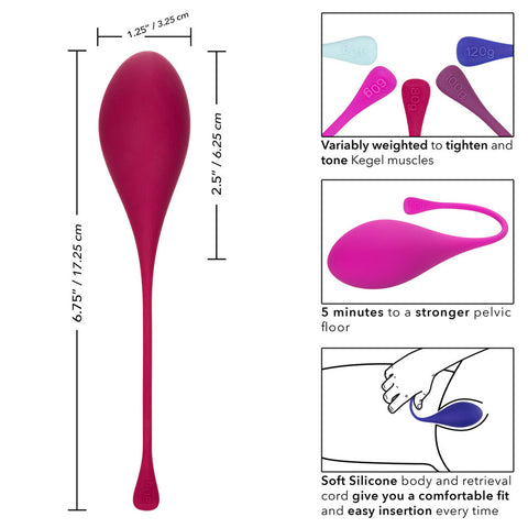 Tighten And Tone Kegel Trainer 5 Piece Pelvic Set Exercise > Sex Toys For Ladies > Kegel Exercise