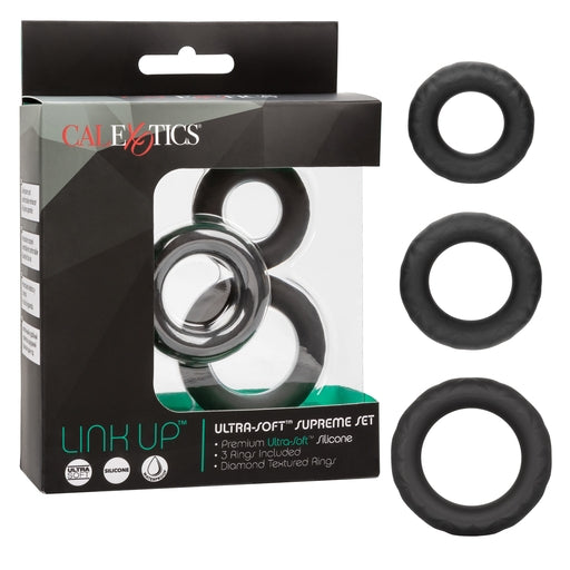Link Up Ultra Soft Supreme Cock Ring Set Default Title COCK RING Set