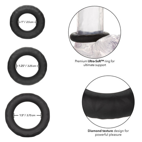 Link Up Ultra Soft Supreme Cock Ring Set COCK RING Set