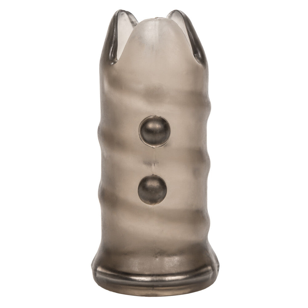 Apollo Premium Girth Enhancer Sleeve Smoke 3.5 Inch Gray > Sex Toys For Men > Penis Sleeves