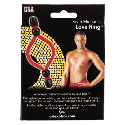 Sean Michaels Adjustable Love Ring Silicone Enhancer COCK RINGS