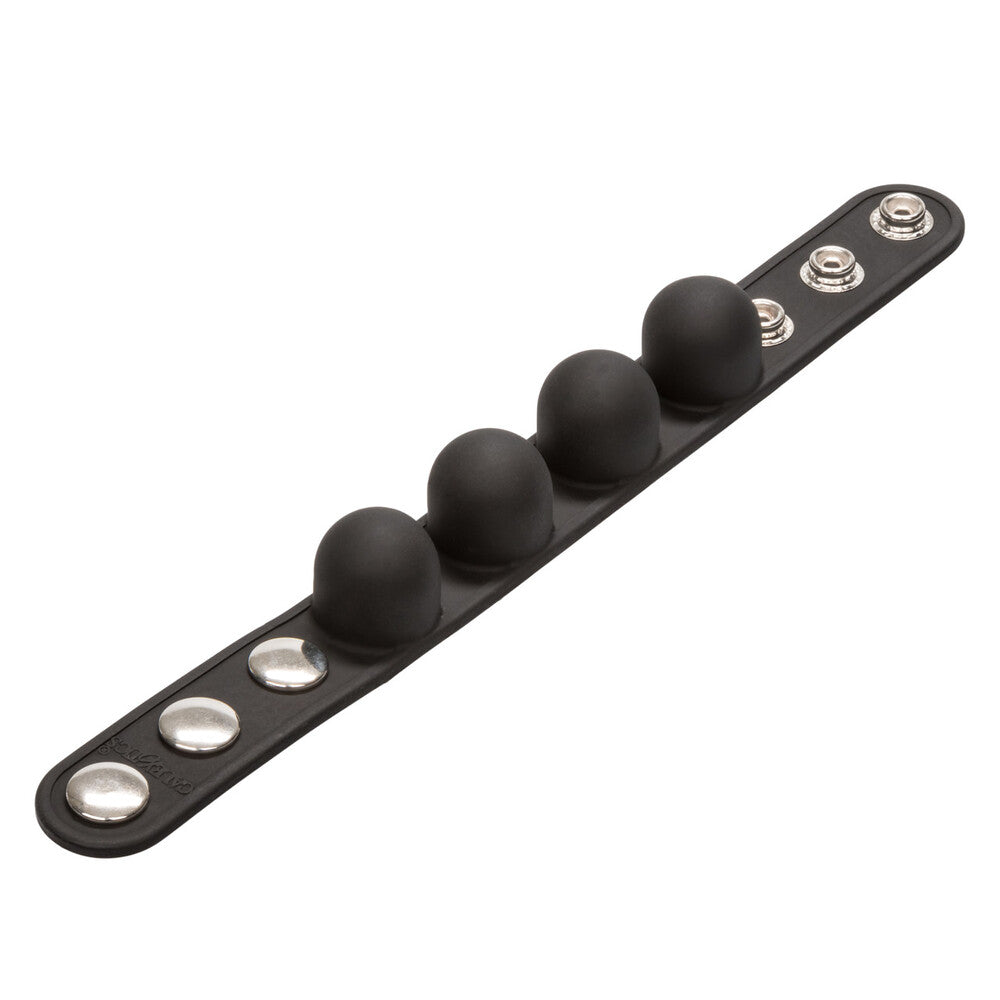 Weighted Ball Stretcher Cock Ring Silicone Comfort Fit Ball Stretcher