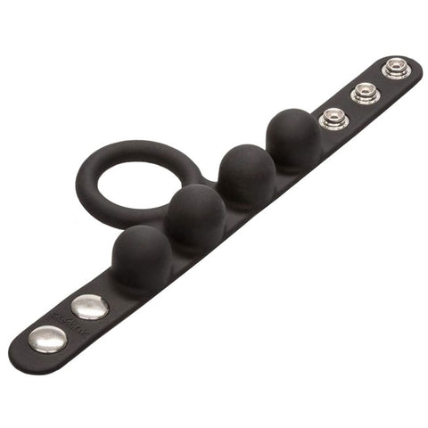 Medium Weighted Penis Ring and Ball Stretcher Ball Stretcher
