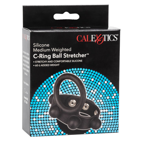 Medium Weighted Penis Ring and Ball Stretcher Ball Stretcher