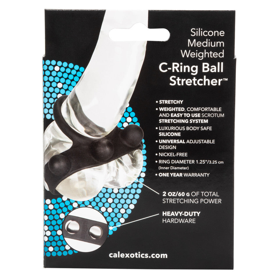 Medium Weighted Penis Ring and Ball Stretcher Ball Stretcher