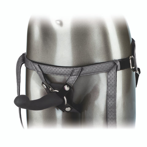 Royal Crotchless Strap On Set With Vibrating Probe Plus