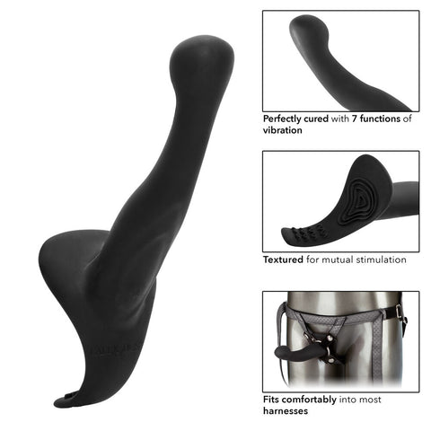 Royal Crotchless Strap On Set With Vibrating Probe Plus > Realistic Dildos and Vibes > Vibrating Strap Ons