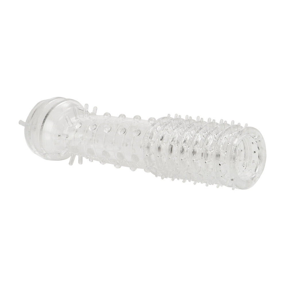 Senso Silicone Penis Sleeves 2 Pack Clear Flexible Stretch SLEEVES