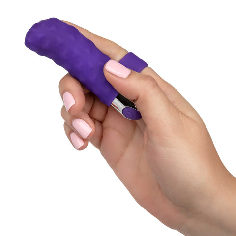 Intimate Play Purple Rechargeable Finger Teaser Finger Stimulator