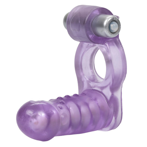 Double Diver Vibrating Duo Penetrator Purple Anal Toys & Stimulators