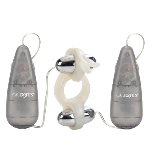 Rocking Rabbit Duo Vibrating Silicone Cock Ring Default Title > Sex Toys For Men > Love Ring Vibrators
