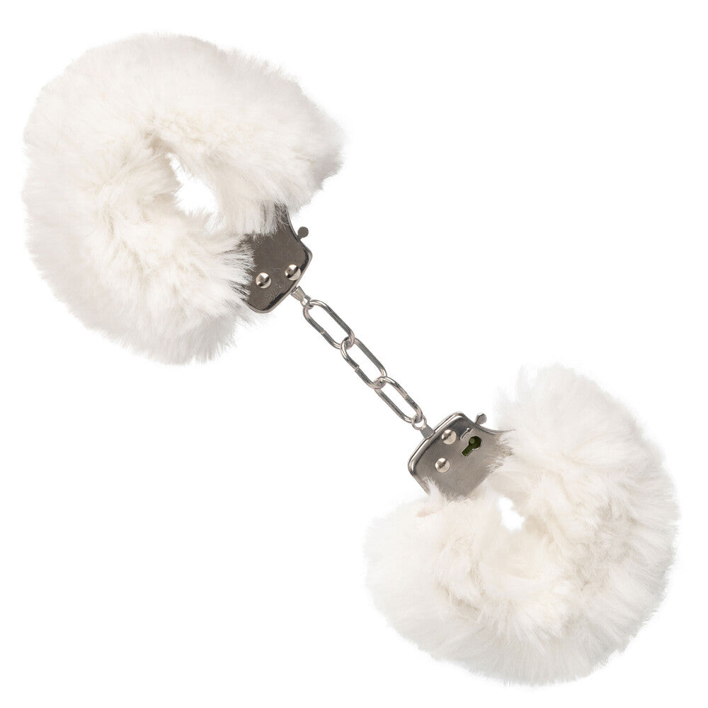 Ultra Fluffy White Furry Cuffs Soft Bondage Handcuffs Default Title > Bondage Gear > Restraints