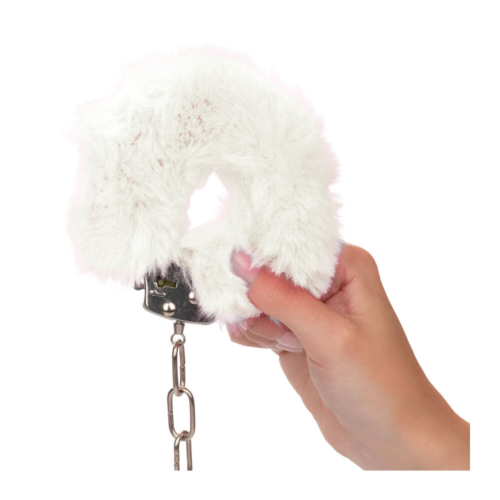 Ultra Fluffy White Furry Cuffs Soft Bondage Handcuffs > Bondage Gear > Restraints