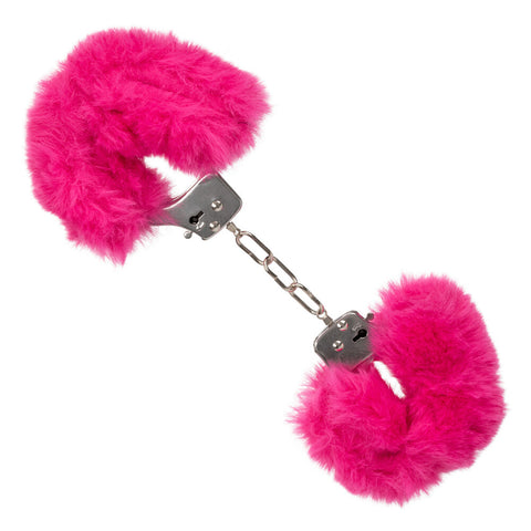 Ultra Fluffy Pink Furry Handcuffs For Couples Bondage Default Title > Bondage Gear > Restraints