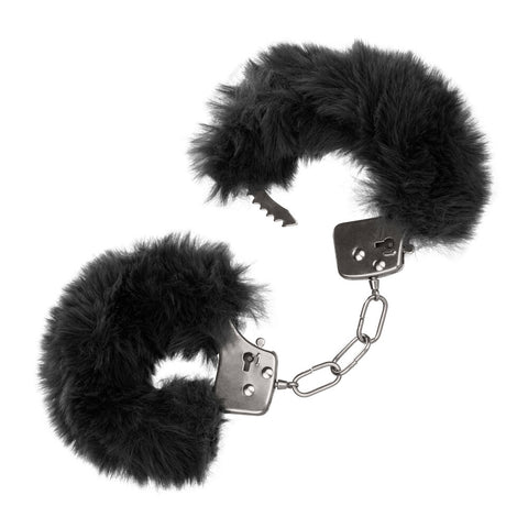 Ultra Fluffy Black Furry Bondage Cuffs For Couples Play > Bondage Gear > Restraints