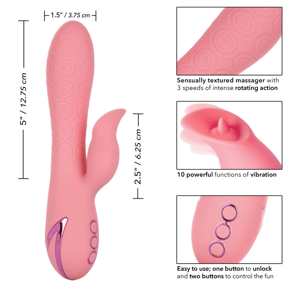 Rechargeable Pasadena Player Clit Vibrator VIBRATORS-RABBIT