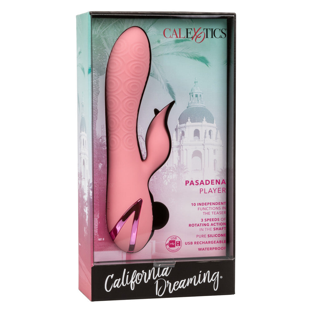 Pasadena Player Rechargeable 5 Inch Silicone Clit Vibrator > Vibrators > Ladies > Rabbit
