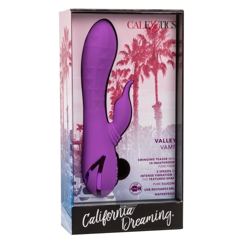 Valley Vamp Rechargeable Silicone Clitoral Vibrator with Rhythm Function > Sex Toys For Ladies > G-Spot Vibrators