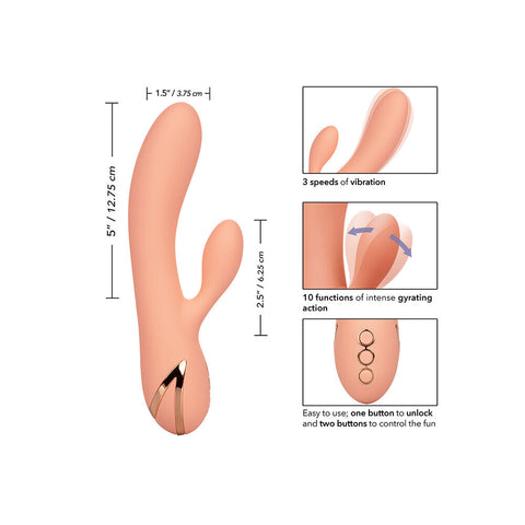 Monterey Magic Vibrator with Clit Stim VIBRATORS-RABBIT
