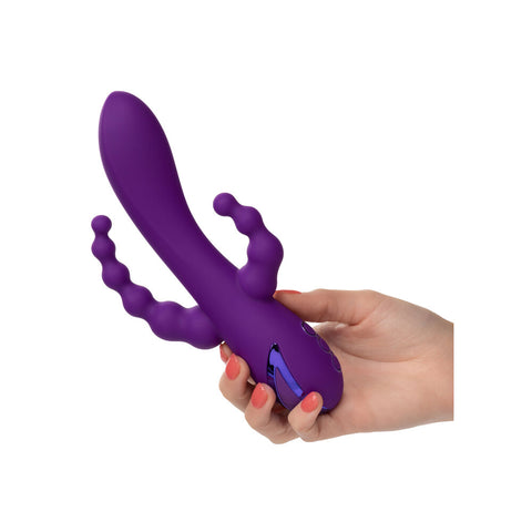 California Dreaming Long Beach Bootylicious Vibrator VIBRATORS-RABBIT-MULTI