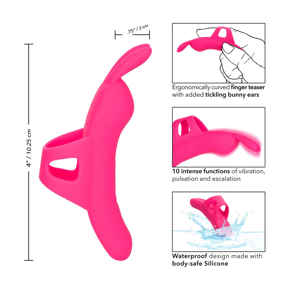 Neon Vibes The Flirty Vibe Finger Teaser Finger Stimulator