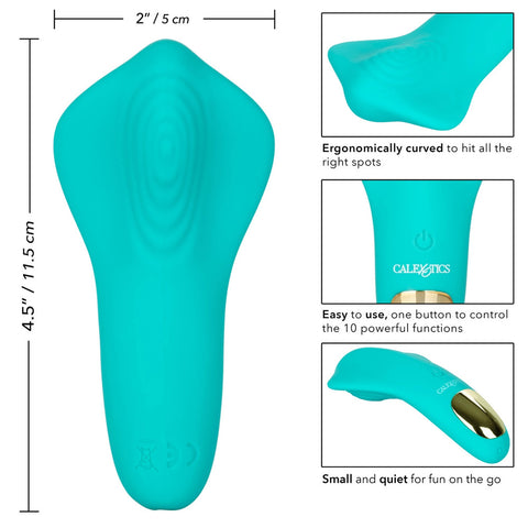 Slay Pleaser Pocket Clitoral Massager With 10 Modes Finger Stimulator